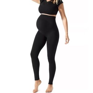 Blanqi Everyday Maternity Belly Support Black Leggings